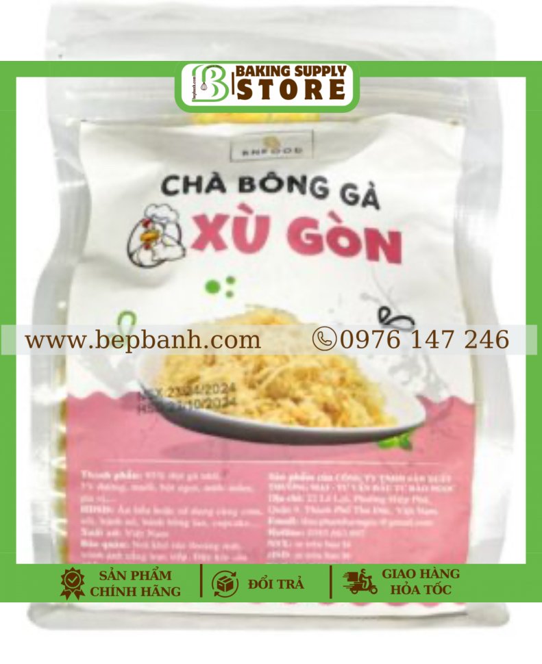 Chà bông gà xù gòn BN 200gr