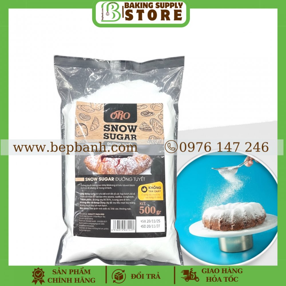 Đường tuyết oro 500GR