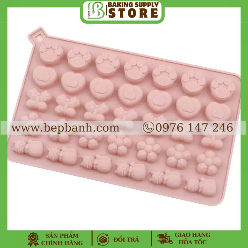 Khuôn silicon 34 mèo ngồi