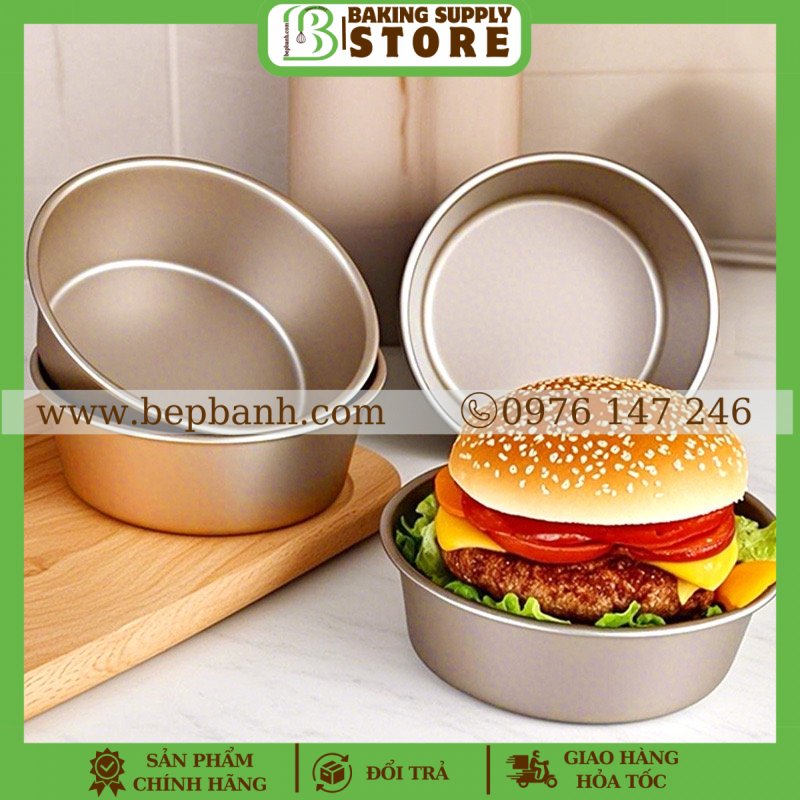 Khuôn tròn burger 4inch