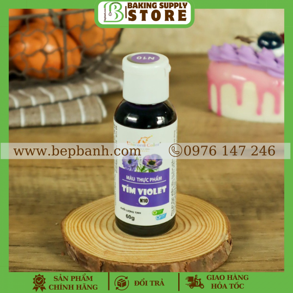 Màu thực phẩm Unicorn 60gr - N10 Tím Violet