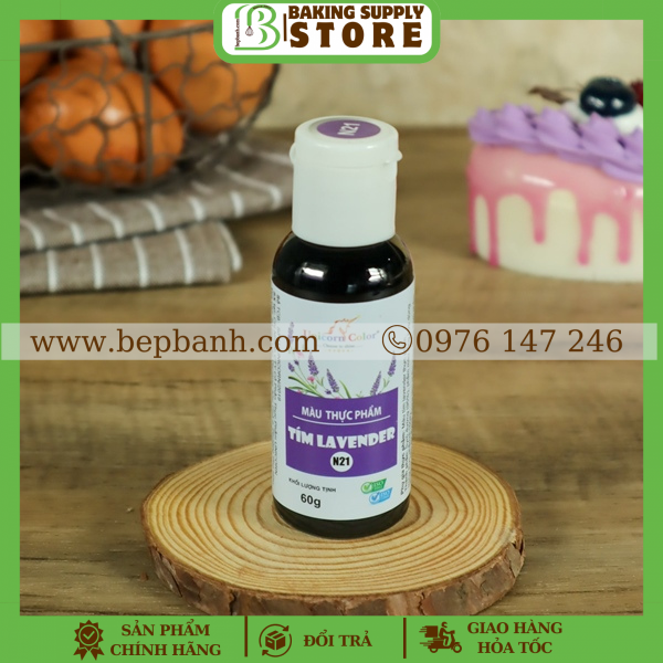 Màu thực phẩm Unicorn 60gr - N21 Tím Lavender