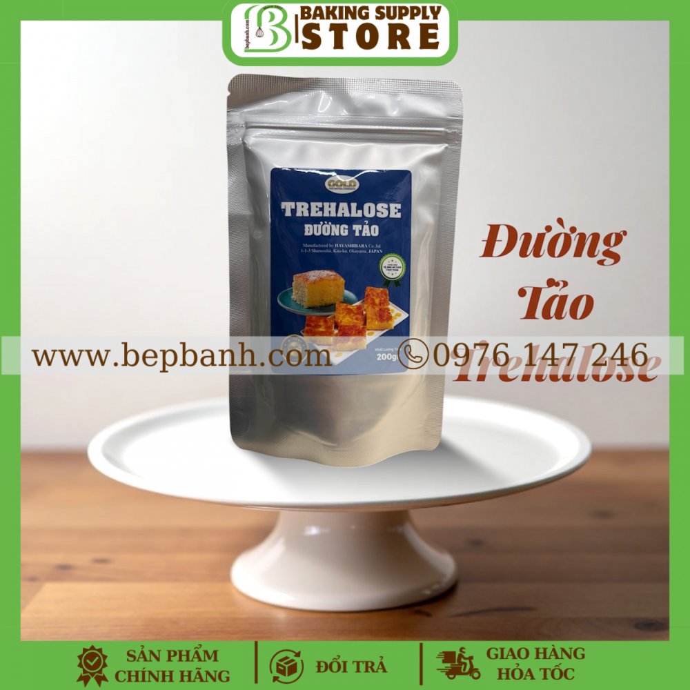 Đường tảo trehalose 200gr Đường tảo trehalose 200gr