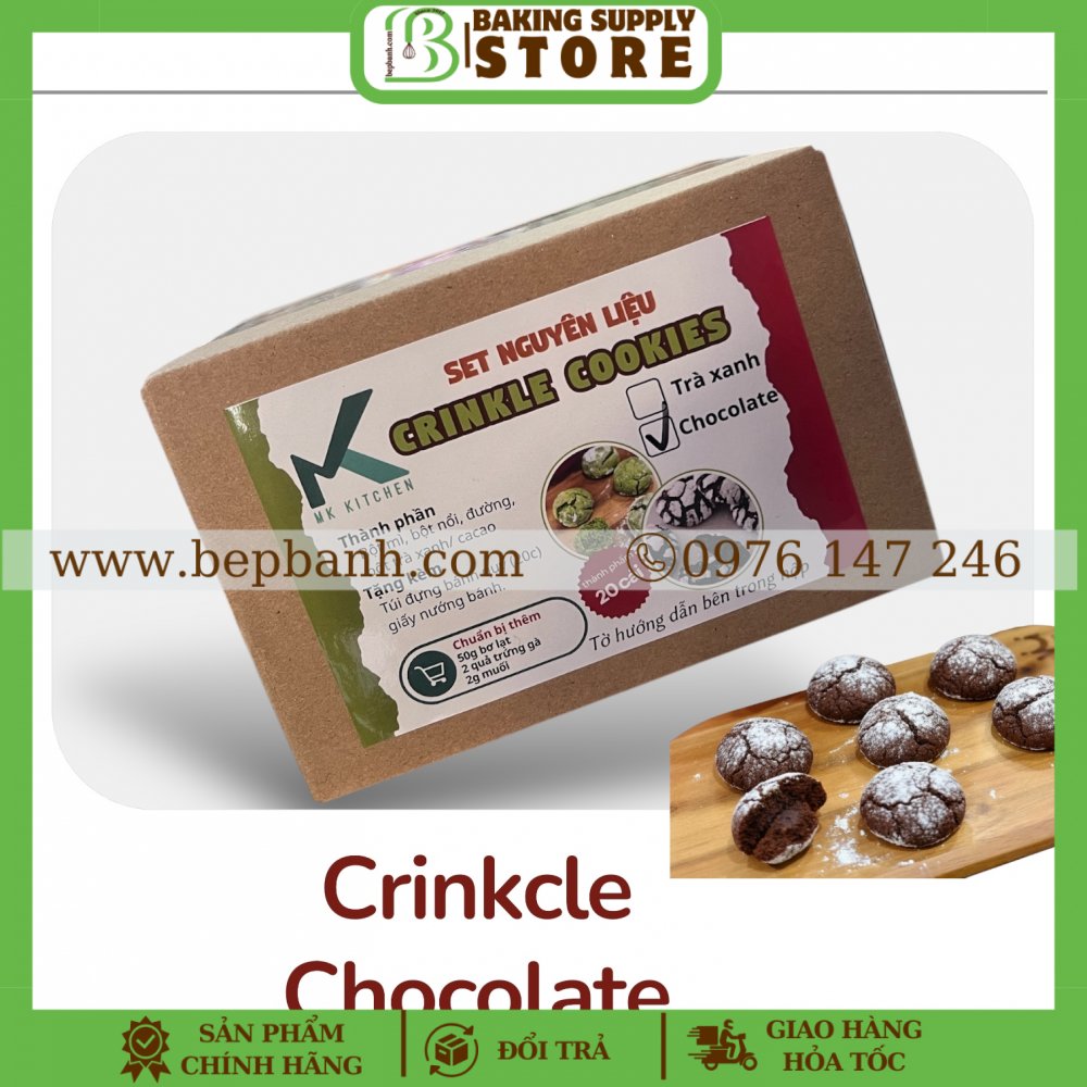 Set MK Crinkle Chocolate