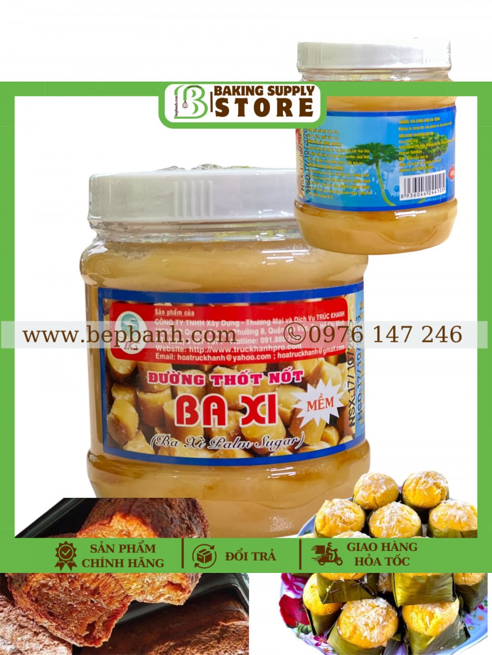 Thốt nốt Baxi mềm 400g