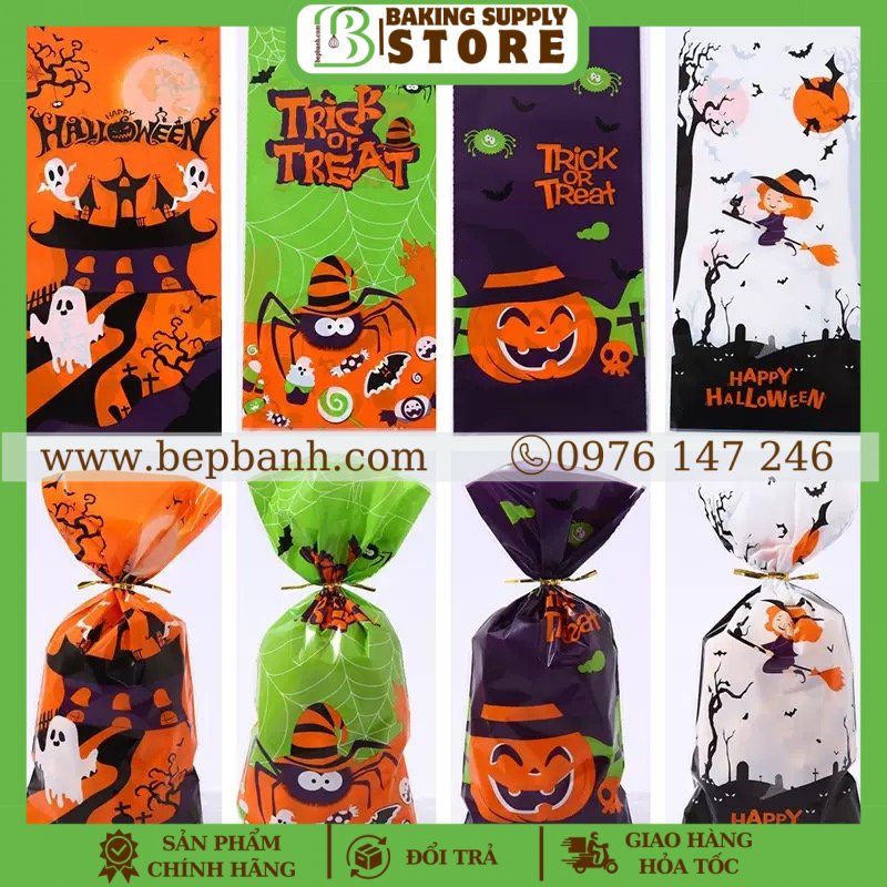 Túi cột Halloween 12x28 Túi cột Halloween 12x28