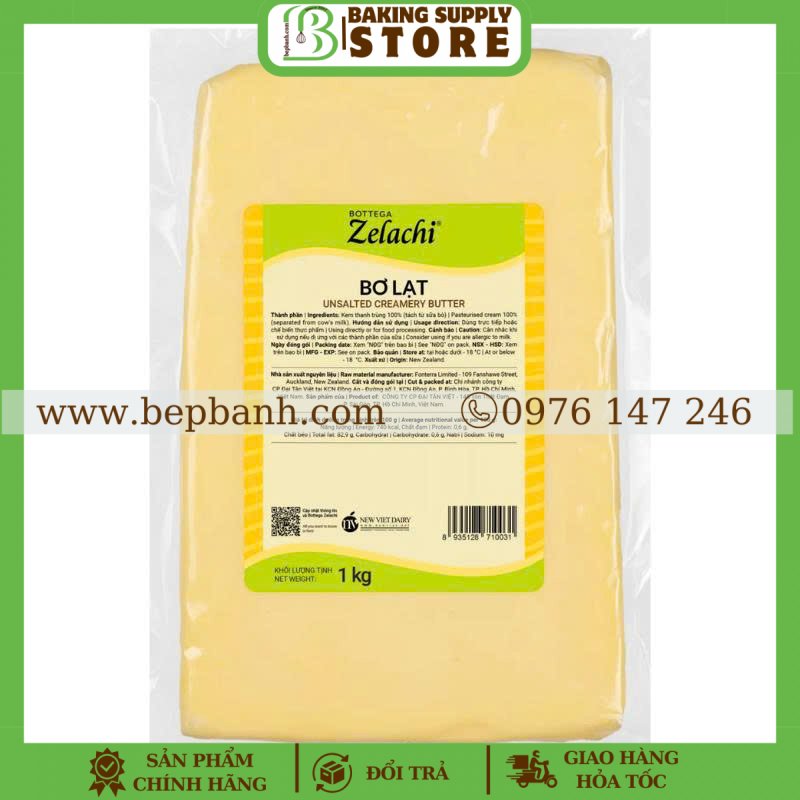 Bơ lạt Zelachi 1kg