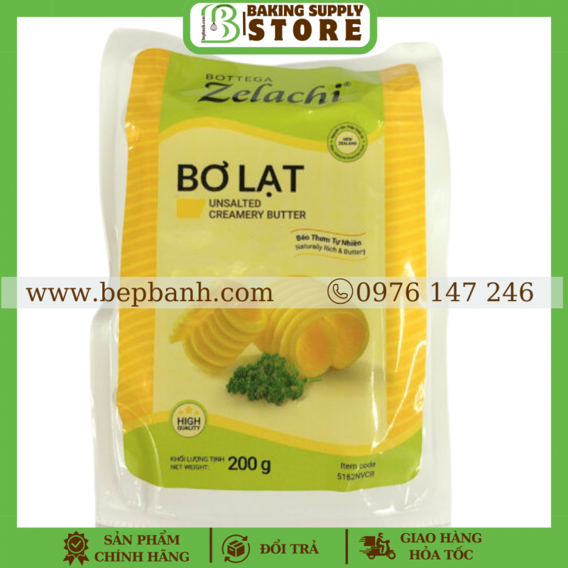 Bơ lạt Zelachi 200g