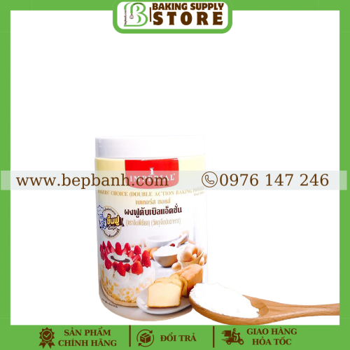 Bột nổi Baking powder Bakers' choice Thái Lan 400gr