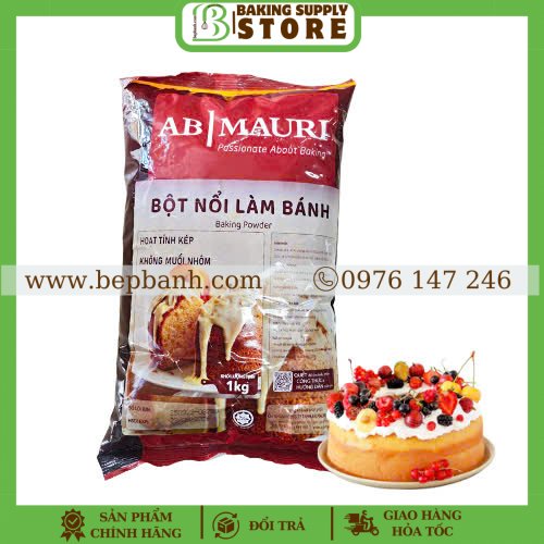 Bột nổi baking powder Mauri 1 kg