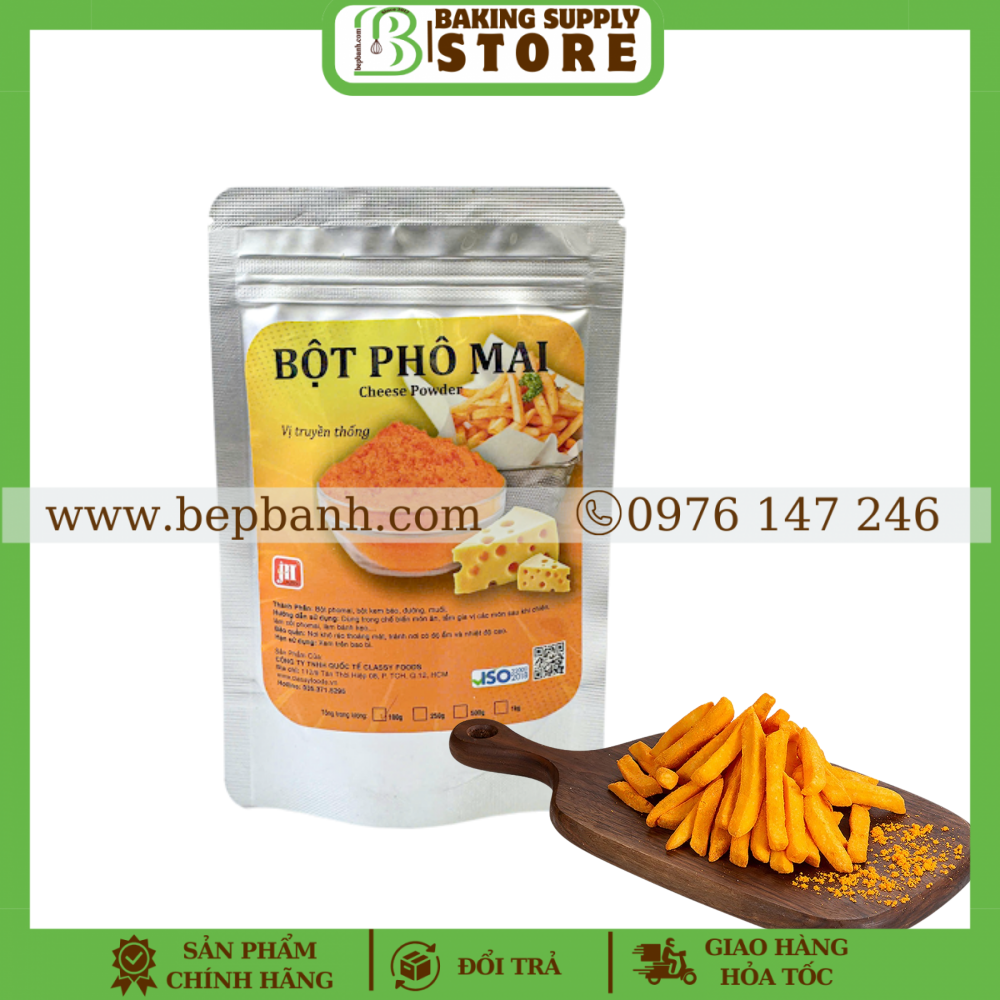 Bột phô mai CF 100gr Bột phô mai CF 100gr