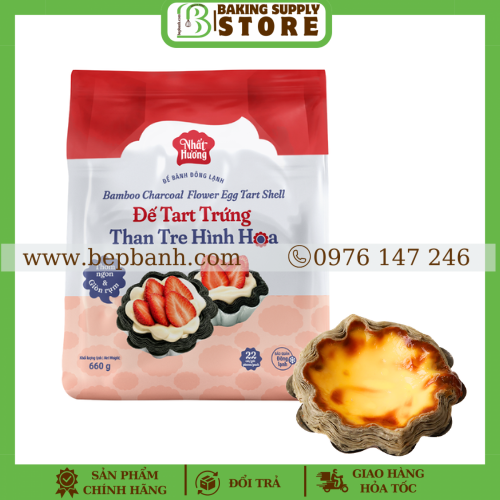 Đế tart trứng than tre 22c Đế tart trứng than tre 22c