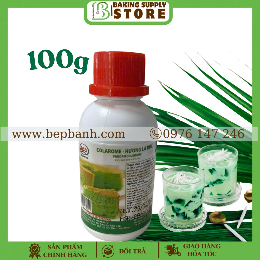 Hương Lá Dứa Bico 100g Hương Lá Dứa Bico 100g