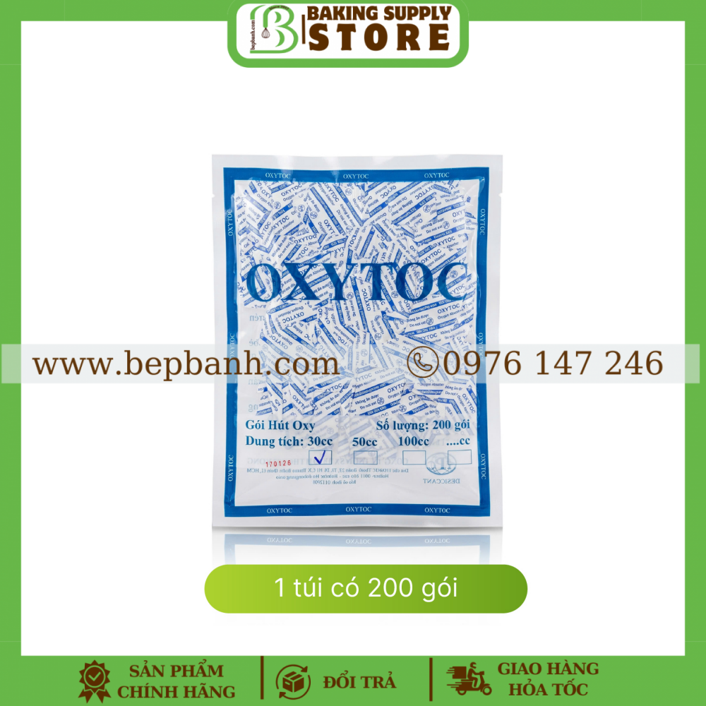 Hút ẩm 30cc 200t Hút ẩm 30cc 200t