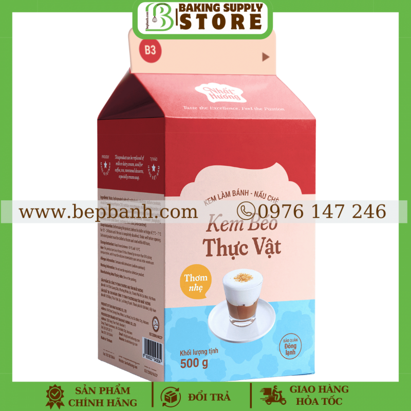 Kem Béo Thực Vật TNH 500gr