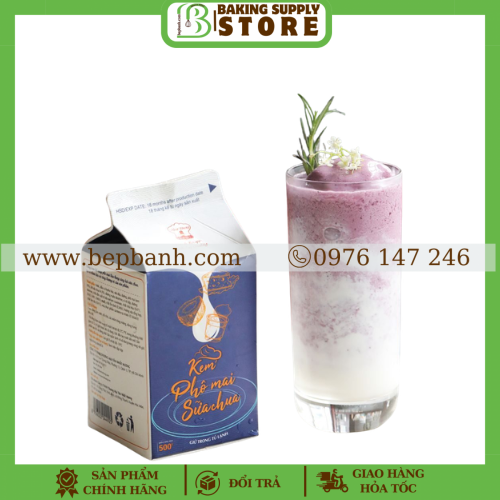 Kem phô mai sữa chua TNH 500g Kem phô mai sữa chua TNH 500g