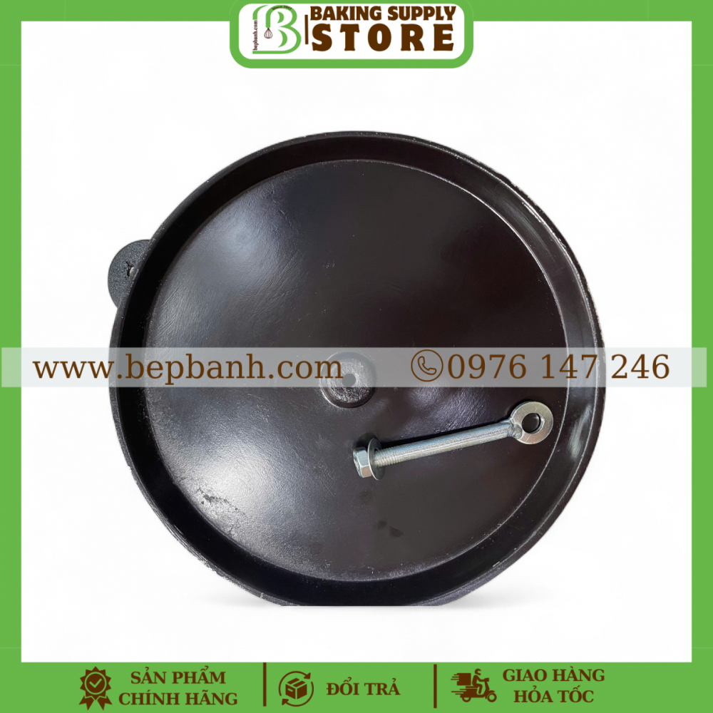 Khuôn bánh thuẫn bông lan 12 bông TL3kg