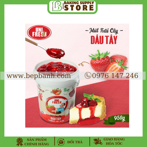 Nhân mứt Dâu Unifresh 950g Nhân mứt Dâu Unifresh 950g