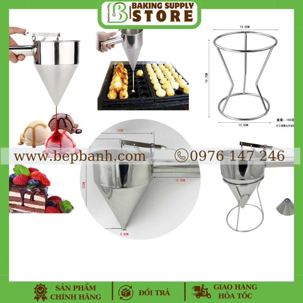 Phễu rót bột sốt
