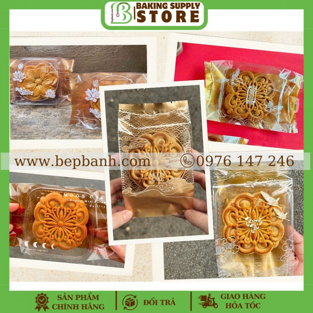 Set 100 Túi ép TTVN size 11 bánh 250gr