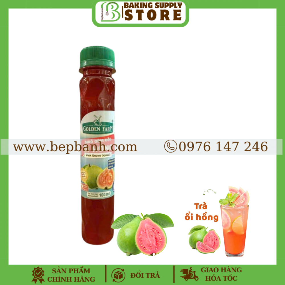Si rô đậm đặc Ổi Hồng GF 100ml Si rô đậm đặc Ổi Hồng GF 100ml