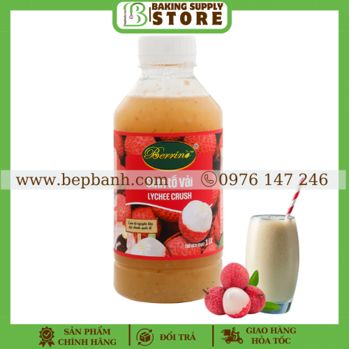 Sinh tố Vải Berrino 1L Sinh tố Vải Berrino 1L