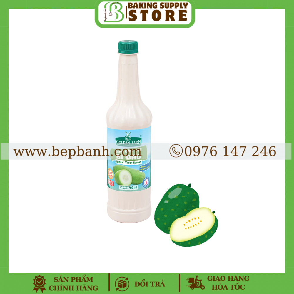 Sirô Đậm Đặc 700ml - Bí Đao