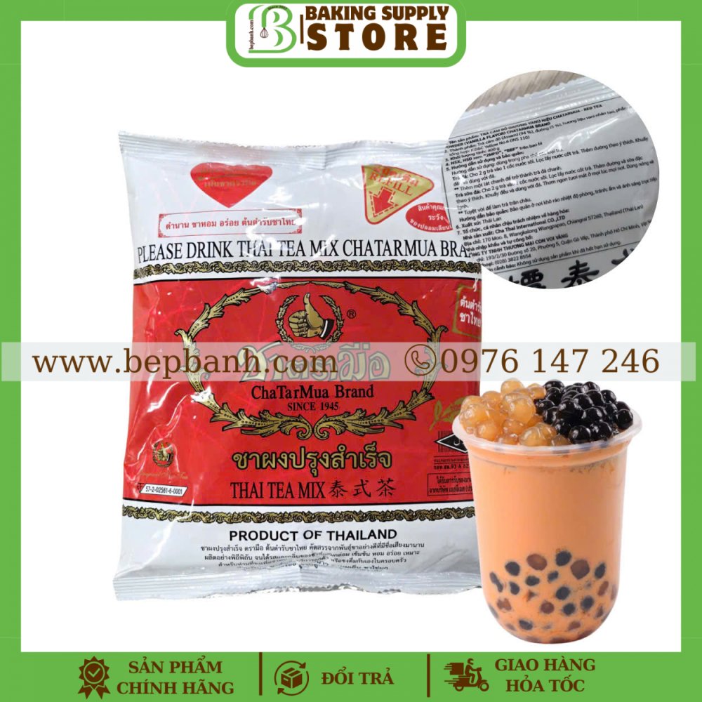 Trà Thái ĐỎ CHATARMUA 400gr (hàng tem công ty)