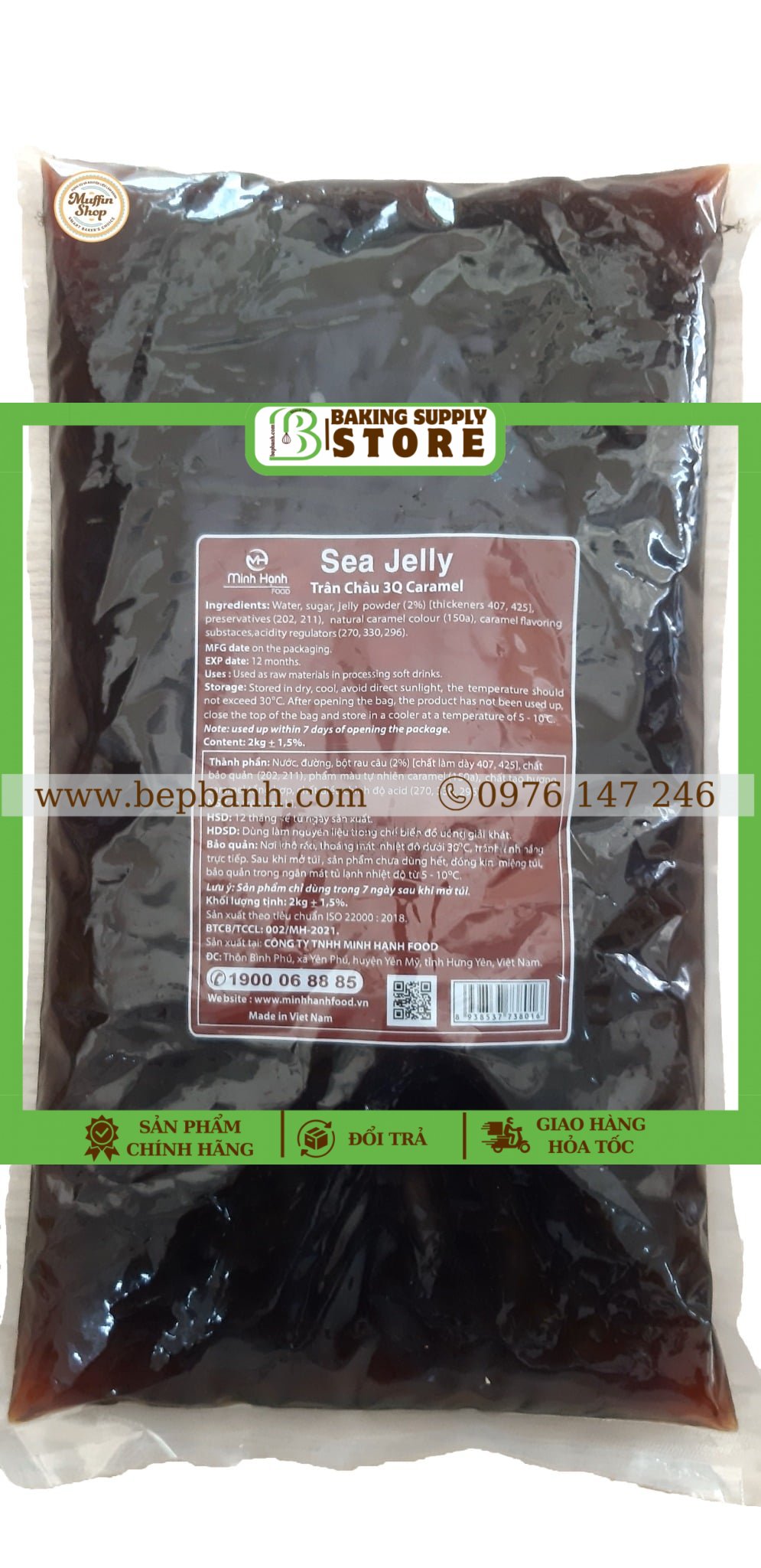 Trân châu 3Q Caramel Minh Hạnh