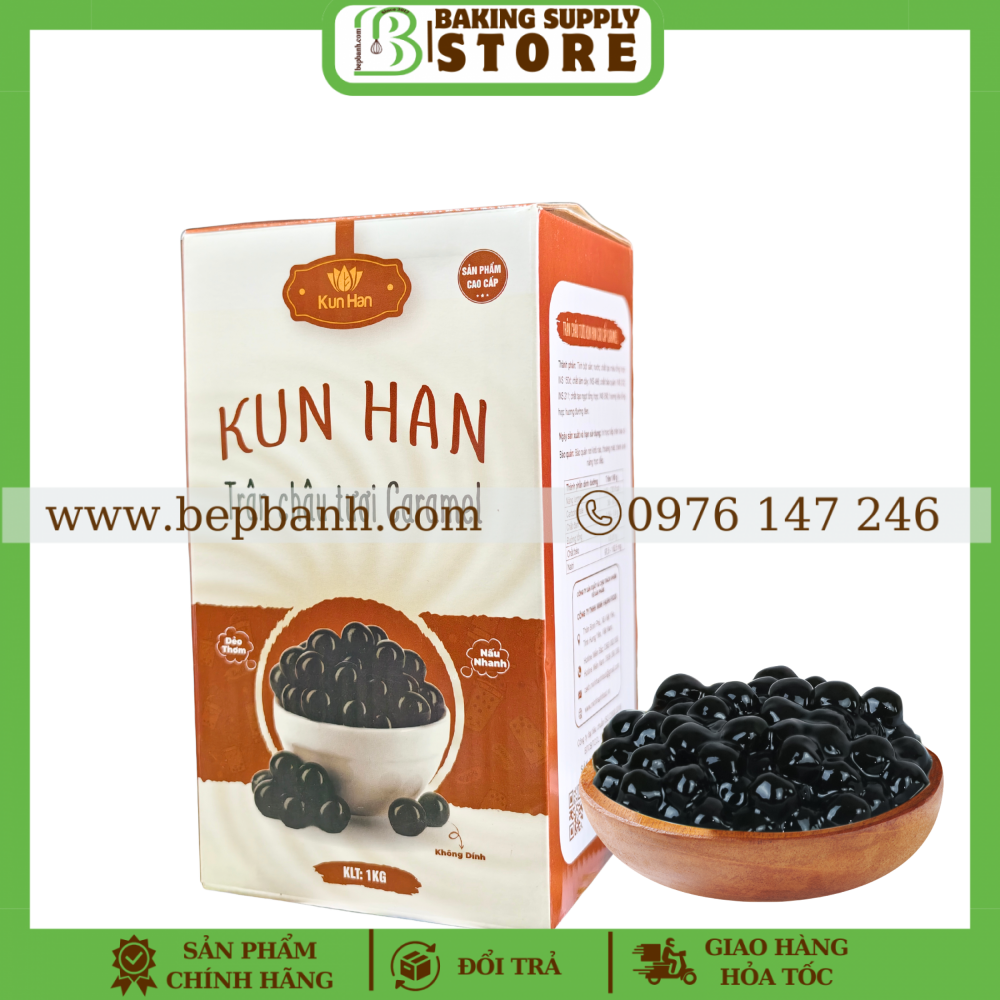 Trân Châu đen Kunhan 1kg