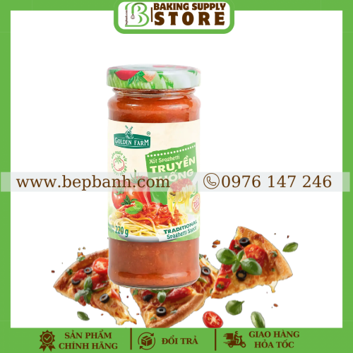 Xốt spaghetti truyền thống 220g Xốt spaghetti truyền thống 220g