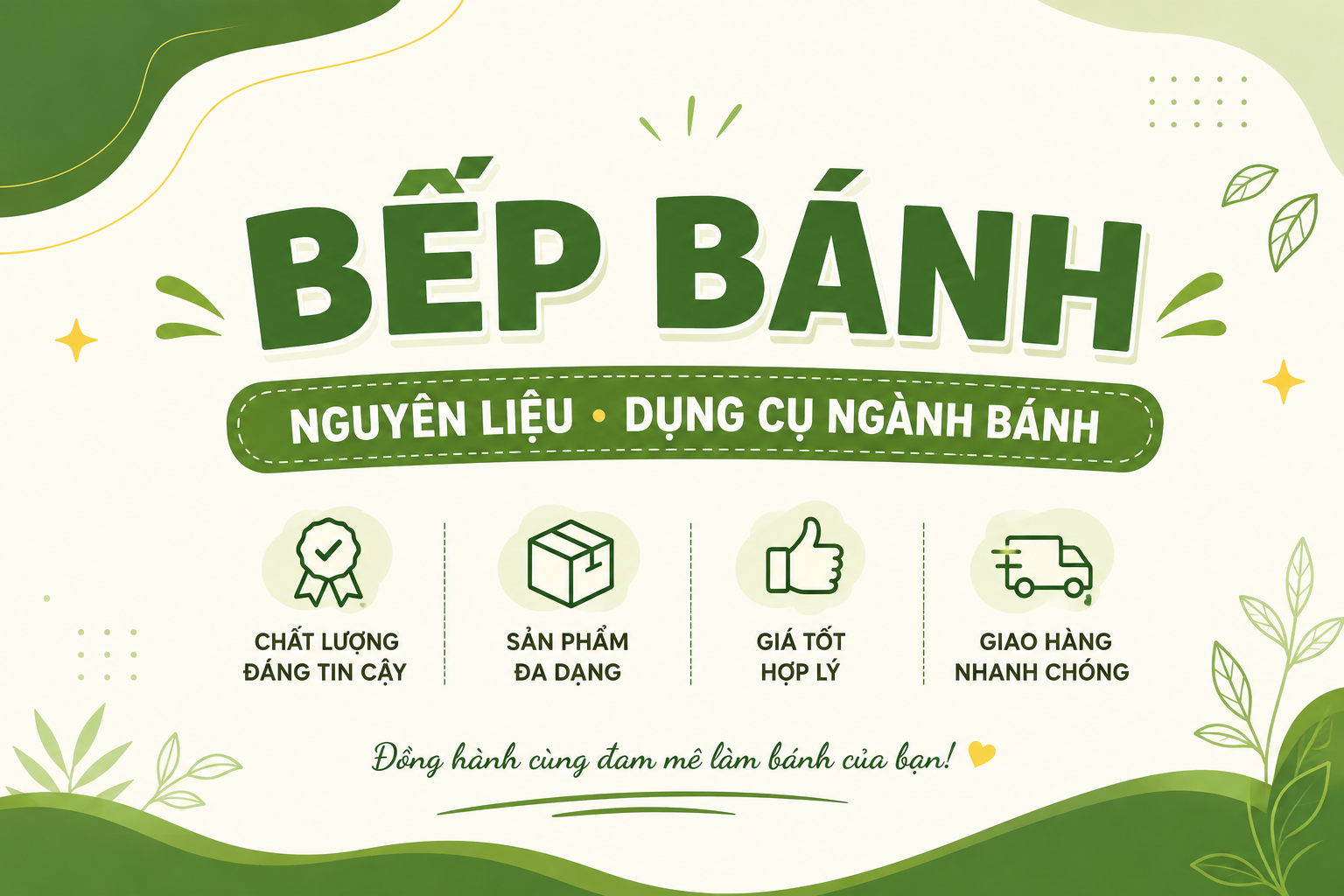 Bột làm bánh mua tại bếp bánh .com