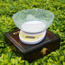 Cân điện tử kèm tô 5kg