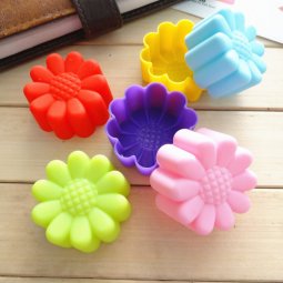 Set 10 Khuôn silicon rời hướng dương