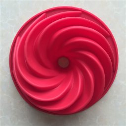 Khuôn silicon tròn xoáy có lõi 24cm