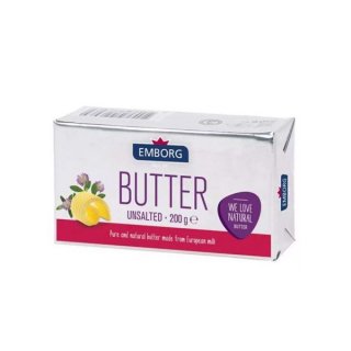 Bơ lạt Emborg 200gr 82% béo