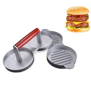 Dụng cụ ép thịt miếng Hamburger ĐÔI