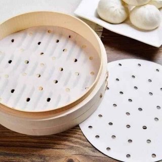 Giấy nến tròn đục lỗ Eufood 20cm set 50 tờ