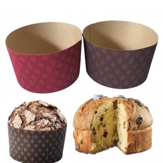 Set 5 Cup giấy nướng bánh Panettone 5 inch