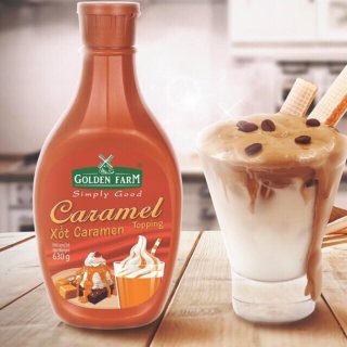 Sốt Topping caramel 630g