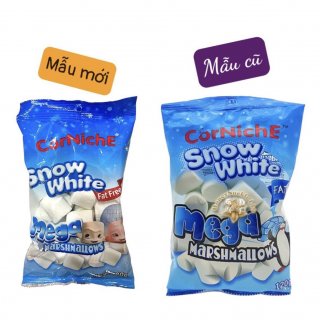 Kẹo Marshmallow trắng Snow White CorNiche 120g