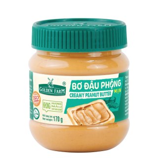 Bơ đậu phộng mịn hũ 170gr