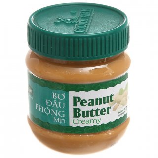 Bơ đậu phộng mịn hũ 340gr