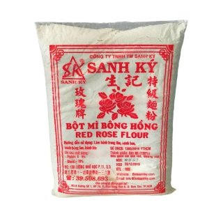 Bột mì Bông Hồng Đỏ Sanh Ký 1 Kg