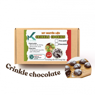Set MK Crinkle Chocolate