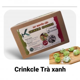Set MK Crinkle trà xanh