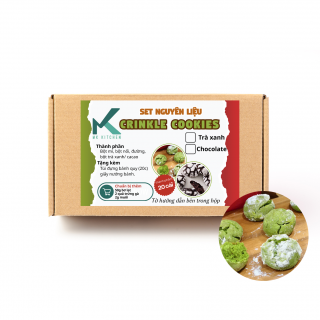 Set MK Crinkle trà xanh