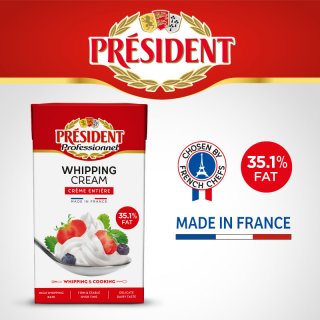 Whipping Cream / kem tươi President 200ml