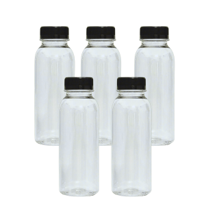 Chai nhựa tròn cổ rộng 330ml (5c)