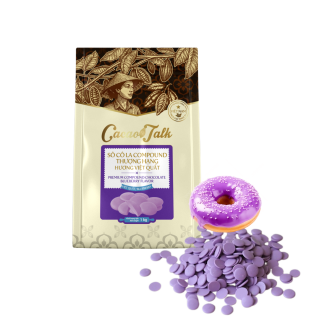 Chocolate nút Tím việt quất Cacao Talk 500gr